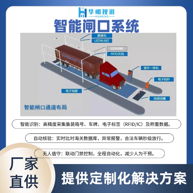 智慧港口電子通關(guān)系統(tǒng) 科技賦能高效物流監(jiān)管